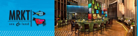 Waterjet cut Steel Architectural Rods and support framework for Aliante Hotel in Las Vegas for MRKT Fine Dining